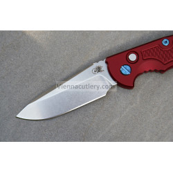 Hinderer XM-18 3,5" Spearpoint Aluminum Automatic Red