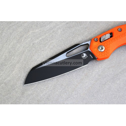 Microtech MSI S/E Tri Grip Polymer Orange Standard