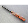 Microtech MSI S/E Tri Grip Polymer Orange Standard