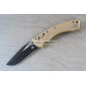 Microtech Amphibian RAM-LOK S/E Fluted G-10 Tan Standard