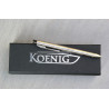 Koenig PQD-G1 Pen Satin Body DLC Button  Blasted Clip