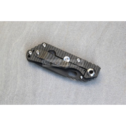 M. Strider JVA Tiger Stripes All Titanium Black Oxide Blade