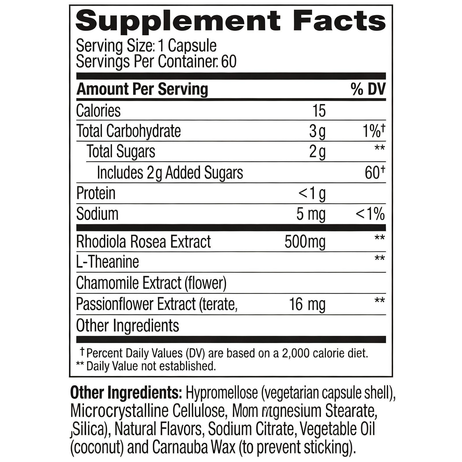 Rhodiola Rosea 500mg - Image 2